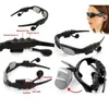 Sport Stereo Trådlös Bluetooth 4.0 Solglasögon Headset Headphones Handfree för iPhone + MP3 Riding Eyes Glasses för Samsung HTC