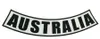 Finks MC Australia Rocker broderad järn på patch Motorcykel Biker Club MC Front Jacket Vest Patch Detaljerat broderi