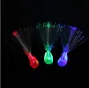 طاووس توهج ضوء حلقة الشعلة مصابيح إصبع مصابيح إصبع أشعة الفلاش ضوء هالوين حفلة LED مضاء