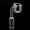 4mm thick club banger domeless quartz nail Smoking Accessories 10mm 14mm 18mm male female 90 angle 100% real r Nails Retail