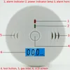 Sécurité à domicile 85dB avertissement haute sensibilité LCD photoélectrique indépendant capteur de gaz CO détecteur d'alarme d'empoisonnement au monoxyde de carbone