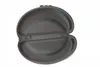 Boîte de boîtier à lunettes chaudes + caisse de ferme en tissu zipper Styles noirs 10pcs