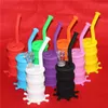 Ny Mini Silicone Bong Water Pipes Glass Bongs Dab Oil Rig Silicone Bubble Water Bong Hookah Colorful