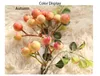 50PCS/Lot Mini Artificial Berry flower Craft Simulation Fake Flowers for home or wedding chamber bedroom set table dedcoration and supplies