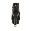 Elegante Brauthochzeitsschuhe Spitzen Hochzeitsstiefel Sommer Hollow Out Plattform Schuhe Party Abend Größe 34 bis 39 313J