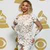 Beyonce in pizzo Applique Michael Costello Grammy Awards Red Carpet Celebrity Dresses Abiti a manica lunga Abiti da sera PR7718188