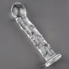 Glas sex leksaker dildo glas penis anal rumpa plug vaginal g-spot massager sex leksaker för kvinnor #r478