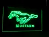 Mustang Beer Bar Pub Club 3D -знаки привел Neon Light Sign Retail и Whole2665968