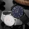 Curren Top Brand Mężczyźni Ultra Cienkie zegarki kwarcowe Męskie Data Dispaly Wristwatches Mężczyzna Prosty Zegar Analogowy Relogio Masculino 8231