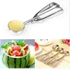 4CM 5CM 6CM Kitchen Tool Watermelon Ice Cream Spoon Mash Potato Scoop Stainless Steel Spoon Spring Handle Kitchen Tools DHL Free Shipping