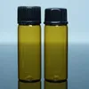 5 ml transparente Mini-Glasflasche mit Öffnungsreduzierung und Schraubverschluss, kleine ätherische kleine Parfümprobenöl-Bernsteinfläschchen F2017308