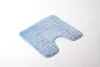 U-Mats and Rectangle Mats 2 PCS/Set Bathroom Carpets Anti-slip Anti-bacteria Rugs car floor Affordable mats