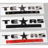 3D Texas Edition Emblem Badge Stickers för Chevy Silverado GMC Sierra Tailgate Trunk Hood Bumper Decal