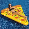 Hottest Sale Summer Inflatable Floating Floor Inflatable Water Sports Swimming Float Raft Air Mattress Swim Pool Beach Yard Toy Pizza DHL