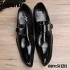 2017 chaud en cuir véritable bout carré noir hommes robe oxfords chaussures slip-on hommes en cuir chaussures de fête d'affaires, EU38-46!
