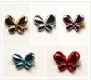 New 30pcs/lot PU Leather Hair Clips Animals Butterfly Hairpins Kids Handmade Girls Gold Felt Headwear Hotsale Accessories Cute Kids Hairpin