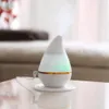 Wholesale- White ABS USB Charging 12.8*12.8*15.5cm LED Air Humidifier Incense Burners Essential Oil Ultrasonic Aroma Therapy Diffuser 250mL