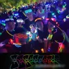 Bowknot LED Bow Tie Glowing EL Wire Light Up 10 Colors Bow Tie For DJ Bar Club Evening Party Decoration OOA2095