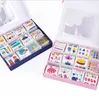 아이 임시 문신 스티커 방수 땀 귀여운 만화 동물 12pcs / set 선물 상자