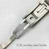 Watchband Solid Stainless Steel Watchband 20mm 22mm Fold Buckle Watch Bracelet for OMG Watch Ocean 300 600 Man 007 AT150 Watchband215P