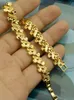 New arrival Shajin bracelet female 24K gold plated brass jewelry tank chain FB505 mix order 20 pieces a lot Slap & Snap Bracelets