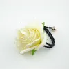 bröllop favoriserar bröllop dekorationer bröllop blommor konstgjord blomma handled corsage brudtärna hand handled blomma systrar pagant blomma dekor