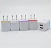 Metal Home Charger US EU Plug Dual USB 2.1A AC Power Adapter Wall Charger 2 Ports