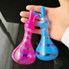 Accessori per bong in vetro con narghilè colorato, tubi per fumatori in vetro colorati mini multicolori Tubi manuali Migliori tubi in vetro a cucchiaio