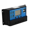 30A 12V24V Wyświetlacz LCD PWM System Solar Panelu słoneczny regulator słoneczny kontroler ładowania TimerDual USB 5V Mobile ładowarka 2592810