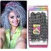 Tress Beach Curl Hair Hair Brazylijskie szydełkowe przedłużenia włosów Syntetyczne warkocze włosy Jerry curldeep fala marley warkocze 8599266