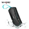 Vente en gros W-king S9 extérieur haut-parleur Bluetooth étanche haut-parleur stéréo mains libres portable sans fil Power Bank 4000mAh charge téléphones mobiles