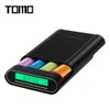 TOMO 다기능 파워 뱅크 4 x 18650 배터리 충전기 DIY LCD 디지털 디스플레이 5V 2A 출력 대용량 듀얼 USB