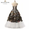 2017新しいセクシーな恋人ボールガウンアップリケカモフラージQuinceanera Dresses Ball Gown Prom Pageant Debutante Dress Party Gown QC 45567636