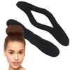 2x Black Magic Foam Sponge Haar Styling Donut Bun Maker Voormalige Franse Twist Tool # R48