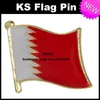 Brasilien sjunker Badge flagga pin 10st mycket gratis frakt ks-0023