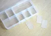 15 Yuvası Plastik Takı Ayarlanabilir Bölmeler Kutusu Kasa Craft Organizatör Depolama Boncuk 17.5x10x4.5 cm Ücretsiz Kargo