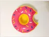 Mini Donut Swimming ring drink cup holder inflatable giant swan cup tray swim pool floaing Bottle Holder Floating Lovely Bath Toy