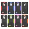 2 in 1 Hybride Kickstand Impact Rugged Heavy Duty TPU + PC Shock Proof COVER CASE VOOR MOTOROLA MOTO C PLUS E4 E5 PLUS E5 PLAY G6 PLUS G5S 50P