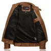 Men's Jackets Wholesale- Arrive Motorcycle Leather Men Jacket Jaqueta De Couro Masculina Mens Coats