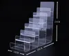 Boutique store Seven-layer Acrylic Wallet Display Stand Purse Holder high quality Nail polish cosmetics jewelry shelf phone display rack
