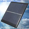 BCMaster 6V 1W Solar Power Panel Solar System Module Home DIY Solar Panel For Light Battery Cell Phone Chargers Home Travelling