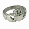 Fanssteel 11w28 Joyas de acero inoxidable Infinity Love Heart Ring Princess Crown Claddagh Friendship Ring Red Ring para SIST247M