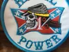 Rebel Power MC Biker Ricamato Iron On Patch Sew On Motorcyble Club Badge MC Biker Vest Patch Emblem 2715