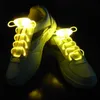 Opp Bag Packing Light Up Fashion LED Lysous Shoelaces Flash Party Glödande Sko Strängar för Pojkar och Tjejer ZA3743