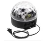 9 Cor Controle de Voz LED Cristal Magic Ball Light Alterar Efeitos Laser Iluminação Iluminação Disco Luzes Para DJ Bar Party Material