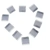 50 Stück Kunststoff-Perückenkamm-Haarspangen, praktisch für Perückenkappen, Kamm-Clips für Perückenkappen und Perückenherstellung, Haarverlängerungswerkzeuge1289852