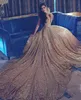 Nouvelle arabe dos nu sirène robes de soirée Berta robes de bal style chinois paillettes sweetheart robes de soirée pas cher pour la graisse