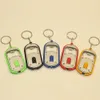 New Keychain Lamp Bottle Opener With LED Light Opener Keyrings Multifunctional Opener Random Color Send