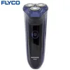 10pcs Flyco professional Rechargeable Electric Shavers for men with Pop-up trimmer Triple floating Blades Shaving Machine Razor FS362