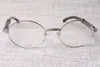 2019 nowe retro okrągłe okulary 7550178 czarne okulary głośnikowe męskie i damskie rozmiar oprawek do okularów: 55-22-135mm